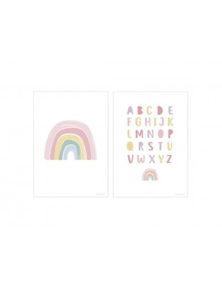 POSTER RAINBOW ABC