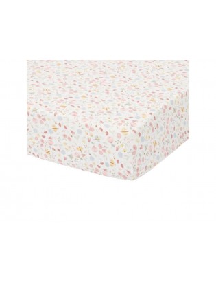 DRAP HOUSSE 60*120 FLOWERS
