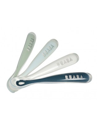 LOT 4 CUILLERES SILICONE