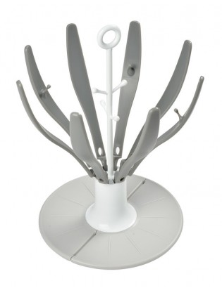 EGOUTTE BIBERON FLOWER GRIS