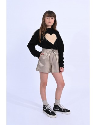 SHORT SIMILI CUIR