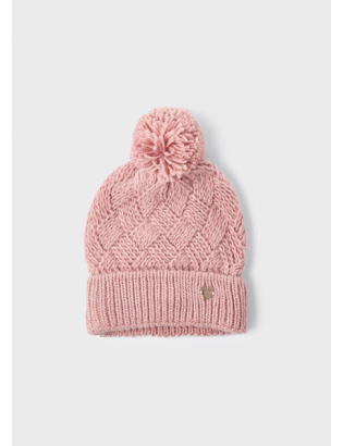 BONNET TRICOT POMPOM