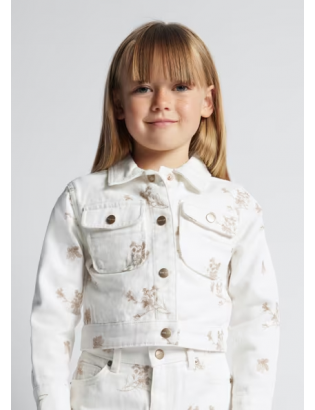 VESTE BRODEE FLEURS