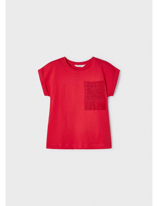 T-SHIRT POCHE CROCHET