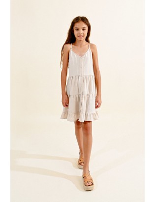 ROBE NOEUD BOUTONS
