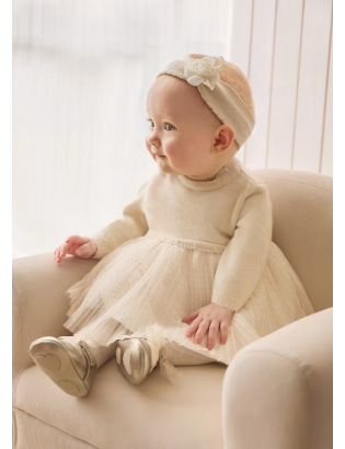 ROBE TULLE PLISSEE
