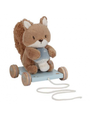 PELUCHE A TIRER ECUREUIL